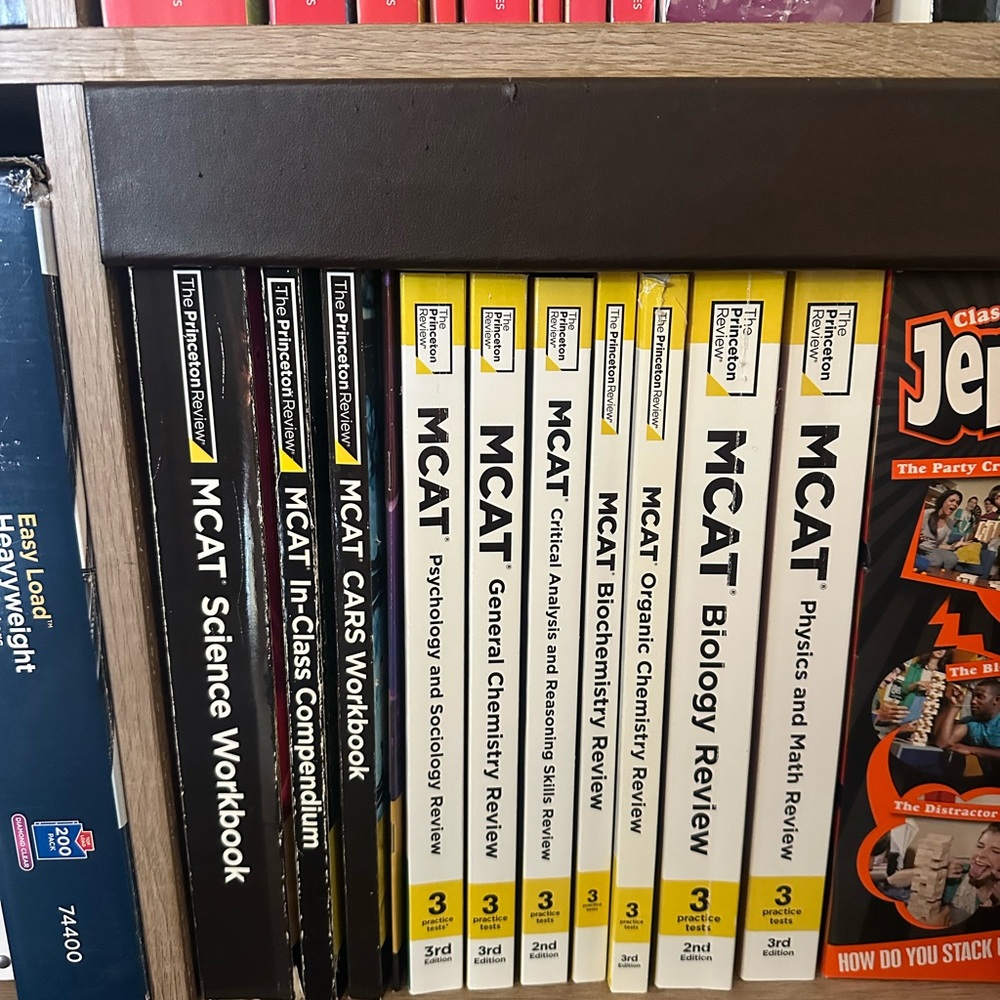 Pearson MCAT Exam Preparation 11 Set Book Set - Used